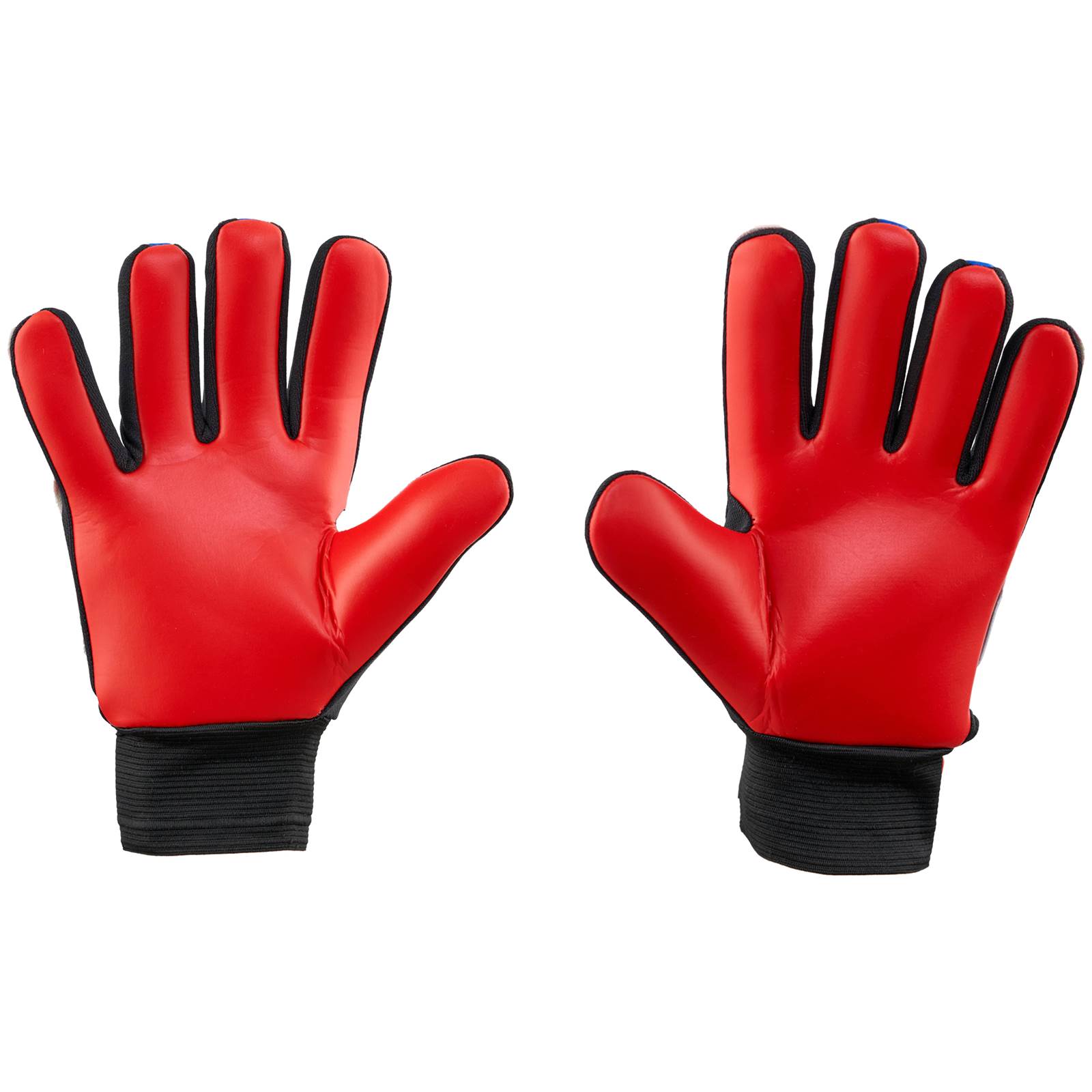 DEPORTES-ONCE-GOALTY-RAPTOR-GUANTES ROJOS DORSO