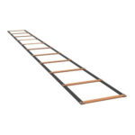 ESCALERA DE COORDINACION 5 MTS - 10 ESCALONES 40x50 VARIABLES