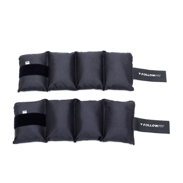 PAR TOBILLERAS CON CARGA REGULABLE FOLLOW FIT 4 KG