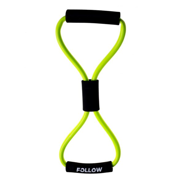 BANDA ELASTICA EN OCHO FOLLOW FIT CON MANIJAS NEOPRENE