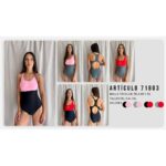 MALLA COMPETICION CON RECORTE COMBINADO ART 71803