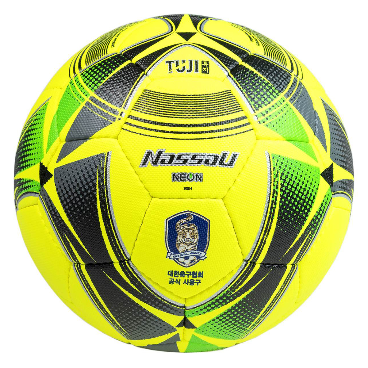 PELOTA-DE-FUTSAL-NASSAU-TUJI-NEON-64-CMS-DEPORTES-ONCE-1
