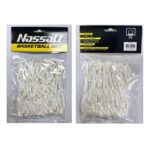 RED DE BASQUET NASSAU 180GR BLANCA POLIESTER PROFESIONAL