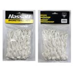 RED DE BASQUET NASSAU 50GR BLANCA POLIESTER SEMI PROFESIONAL