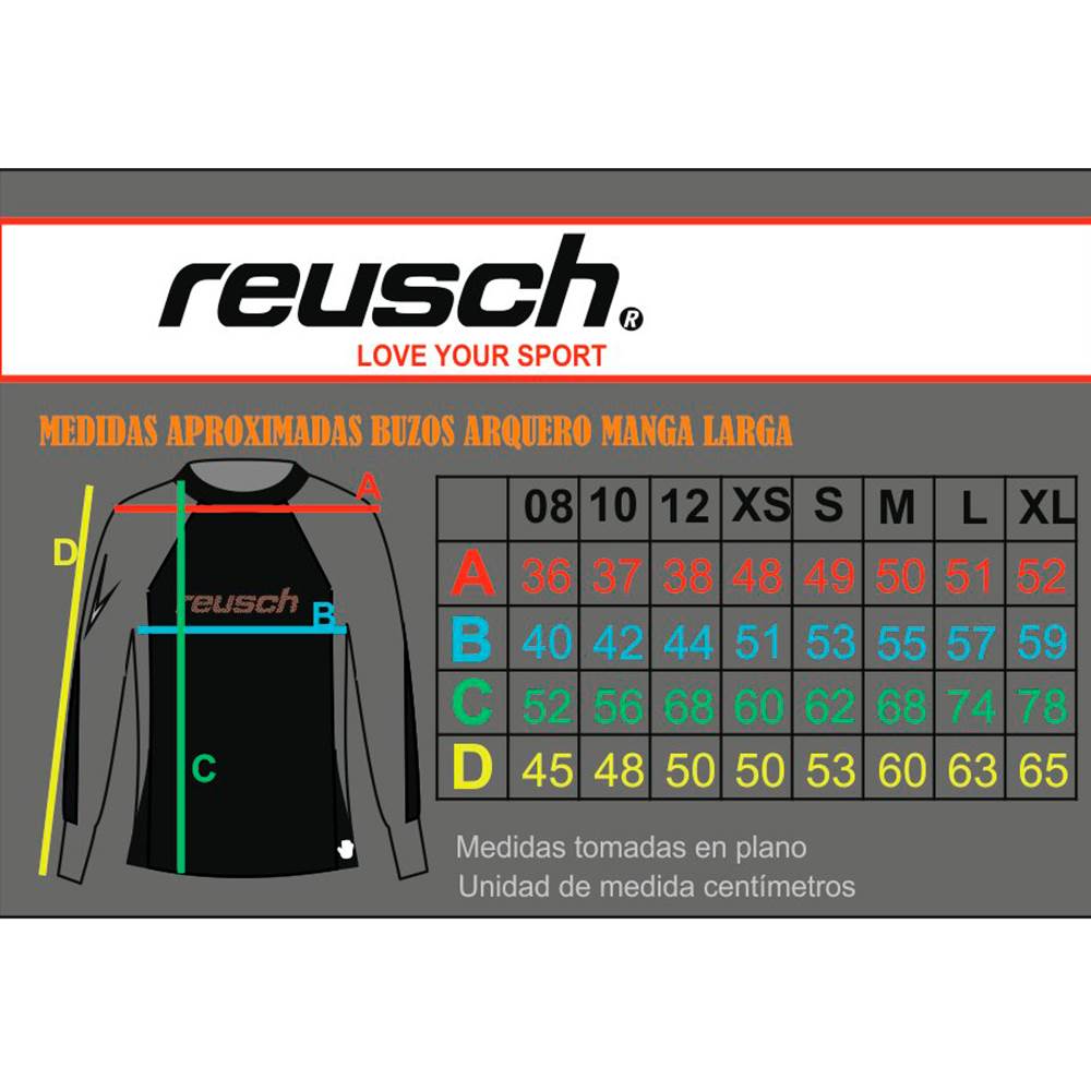 BUZO DE ARQUERO REUSCH UNIKUM NIÑO