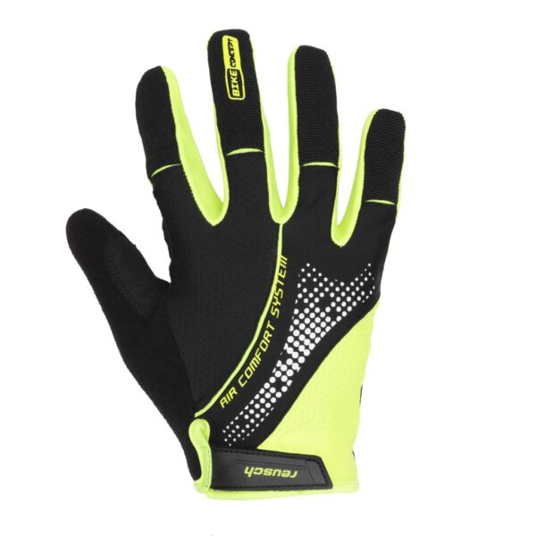 GUANTE CICLISMO REUSCH TOUCH GAMUZA DEDOS COMPLETO