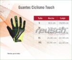 GUANTE CICLISMO REUSCH TOUCH GAMUZA DEDOS COMPLETO GUANTE CICLISMO REUSCH TOUCH GAMUZA DEDOS COMPLETO