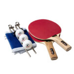 SET 2 PALETAS PING PONG 2* CON 3 PELOTAS + RED GIANT DRAGON - GD- VCP090202