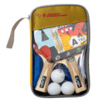 SET 2 PALETAS PING PONG 2* CON 3 PELOTAS + RED Y FUNDA GIANT DRAGON - GD- VGP090202