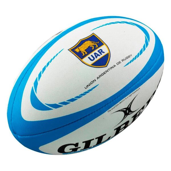 PELOTA DE RUGBY N°5 GILBERT UAR REPLICA