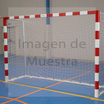 RED DE HANDBALL TEJIDO DOBLE HILO 4 mm MALLA 10 x 10 EL PAR